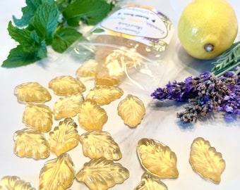 Mezcla para alérgenos, caramelos duros con aceites esenciales de limón, lavanda y menta, 142 g (5 oz)