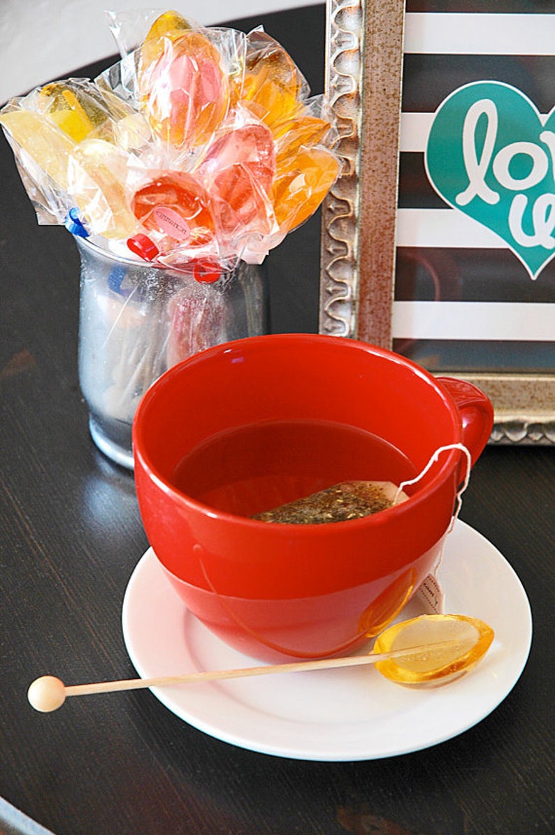 HONEY Tea Stirring Spoons Made With Real Local Honey Etsy