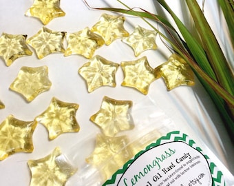 Caramelo duro de aceite esencial de limoncillo, 5 oz