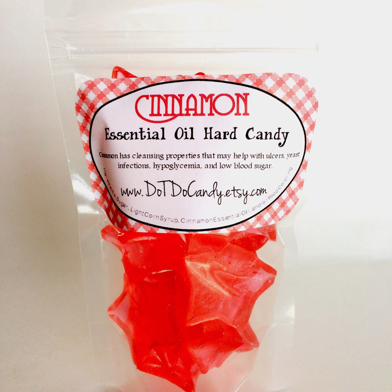 CINNAMON Essential Oil Hard Candy 5 Oz Etsy