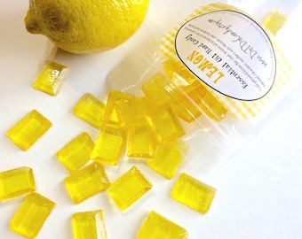 Caramelos duros con aceite esencial de limón, 142 g