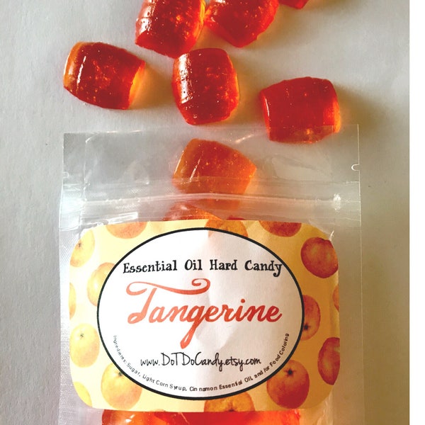 TANGERINE, Essential Oil Hard Candy, 5oz