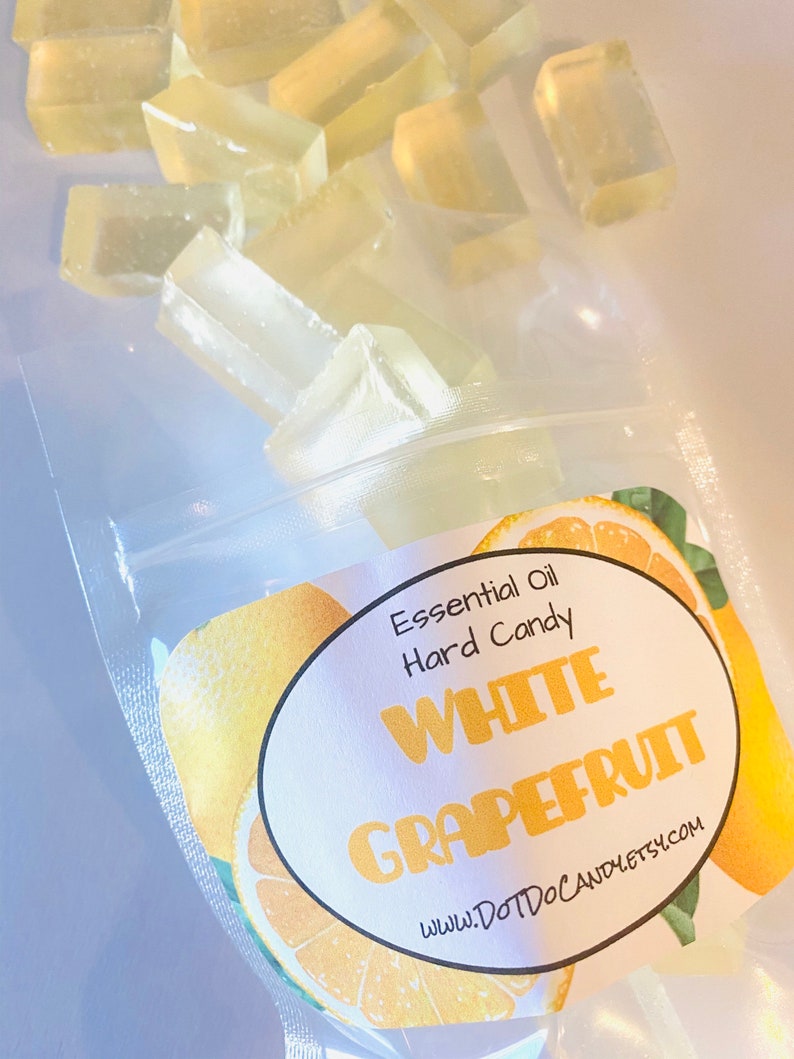 LIMITED TIME White GRAPEFRUIT Essential Oil Hard Candy 5oz Etsy
