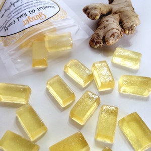 GINGER, Essential Oil Hard Candy,  5oz