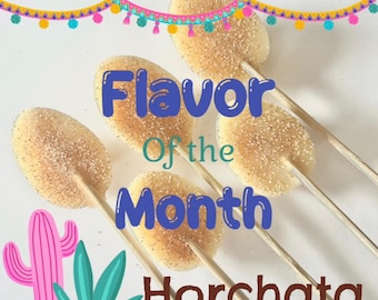 Seasonal Tea Stirring Spoons, Unique Flavors, Monthly Theme, Set of 5 or 10
