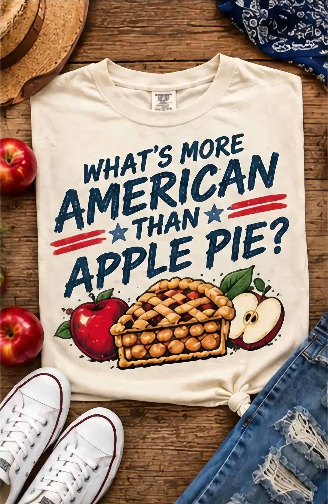 American as Apple Pie Shirt - Etsy