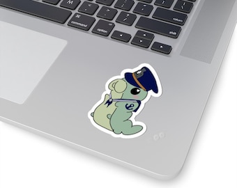 Sailor Grub Kiss-Cut Sticker: Hollow Knight Fan Art