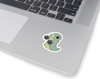 Cheerleader Grub Sticker: Hollow Knight Inspired Fan Art Decal