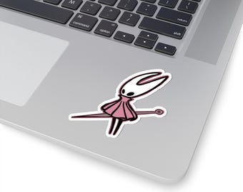 Hornet Silksong Hollow Knight Valentines Day Sticker | Kiss-Cut Sticker