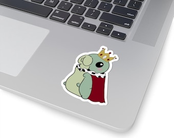 Hollow Knight King Grubby Vinyl Sticker, Gaming Laptop Decal