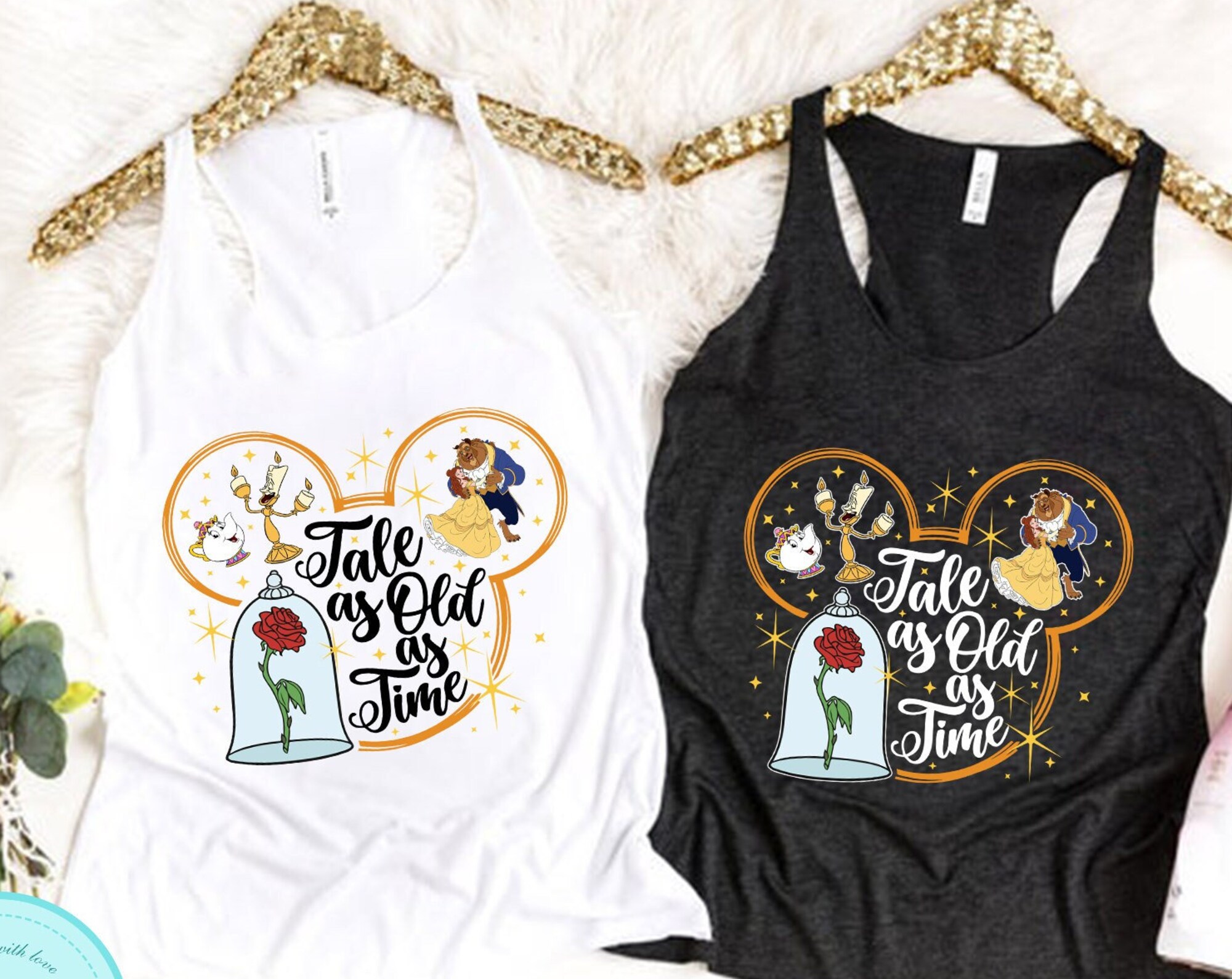 Discover Tale as Old as Time Tank, Beauty Beast Shirt, Belle Princess Shirt, Disney Group Tank top, Family Vacation Shirt, Epcot shirt, DL-110202
