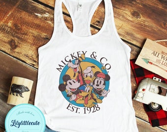 Vintage Disney Tank - Etsy