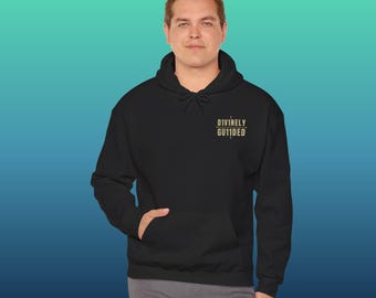 Divinely Guided 11:11 Custom Hoodie, Conscious Apparel, Spiritual Gifts, Angel Numbers, Yoga Clothing