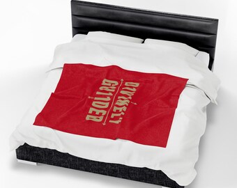 Velveteen Plush Blanket - D1V1NELY GU11DED Design