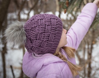 Crochet Pattern for Basket Weave Slouch | 5 sizes | Crochet Hat Pattern | DIY Tutorial | Hat Crocheting Pattern