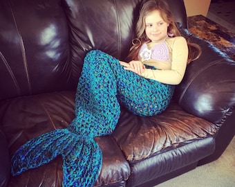 Set of 2 Crochet Patterns for Mermaid Tail and Star Flower Bikini Top Photography Props | DIY Tutorial | Crochet Mermaid Tail Pattern