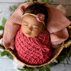 Crochet Pattern for Mini Harlequin Baby Swaddle Sack/Cocoon (hat pattern NOT included) | Crochet Baby Pattern | Baby Cocoon Crochet Pattern