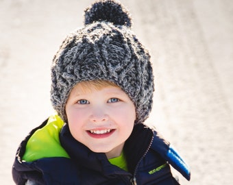 Crochet Pattern for Winter Frost Chunky Beanie (hat pattern only) | 5 sizes | Crochet Hat Pattern | DIY Tutorial | Hat Crocheting Pattern