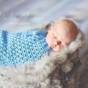 Crochet Pattern for Karma Swaddle Sack or Baby Cocoon (hat pattern NOT included) | Crochet Baby Pattern | Baby Cocoon Crocheting Pattern