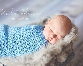 Crochet Pattern for Karma Swaddle Sack or Baby Cocoon (hat pattern NOT included) | Crochet Baby Pattern | Baby Cocoon Crocheting Pattern