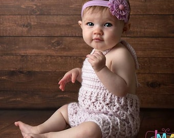 Crochet Pattern for Harlequin Baby Pants, Shorts, Romper, or Overalls | Crochet Baby Romper Pattern | Baby Pants Crocheting Pattern