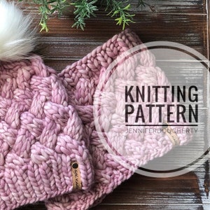 KNIT Pattern for Yukon Cowl | Knitting Pattern PDF Instructions | DIY Written Tutorial | Cowl Knitting Pattern | Knit Cowl Pattern