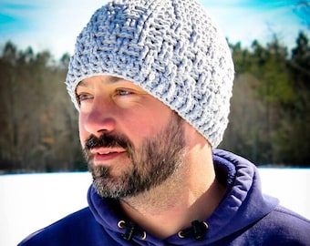 Crochet Pattern for Texture Weave Beanie Hat | 8 sizes | Crochet Hat Pattern | DIY Tutorial | Hat Crocheting Pattern