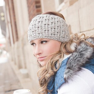 Crochet Pattern for Texture Weave Ear Warmer  | 4 sizes | Crochet Ear Warmer Pattern | DIY Tutorial | Headband Crocheting Pattern