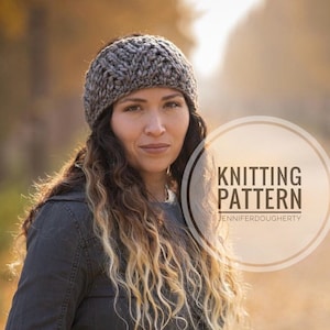KNIT Pattern for Divergent Headband | Knitting Pattern PDF Instructions | DIY Written Tutorial | Ear Warmer Knitting Pattern | Knit Pattern