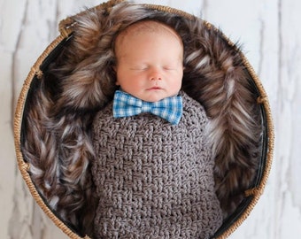 Crochet Pattern for Texture Weave Cocoon or Swaddle Sack (hat pattern NOT included) | Crochet Baby Pattern | Baby Cocoon Crocheting Pattern