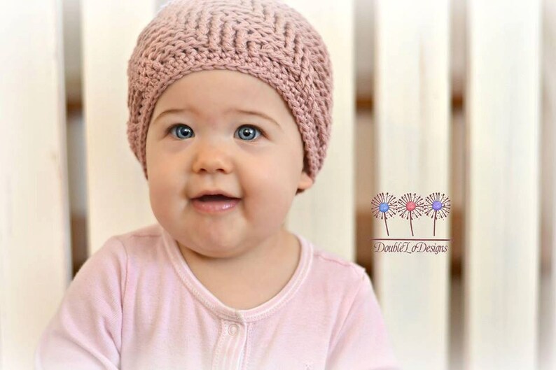 - Welcome to sell finished items Crochet Pattern for Spiral Herringbone Beanie Hat baby to large adult 7 sizes