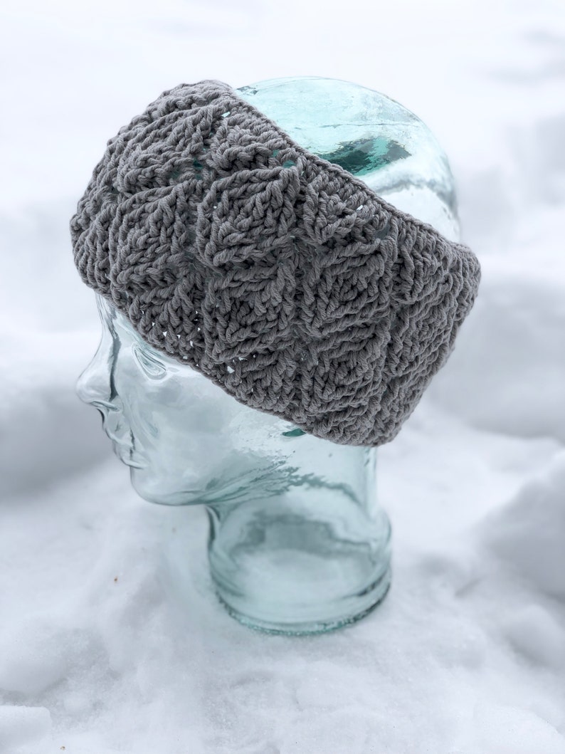 3 Sizes - Welcome to sell finished items Crochet Pattern for Paragon Ear Warmer Child to Large Adult