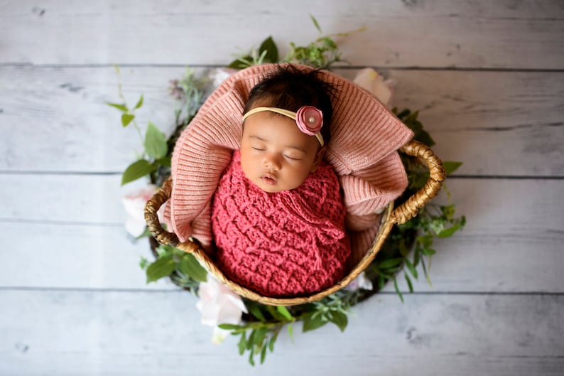 Crochet Pattern for Mini Harlequin Baby Swaddle Sack/Cocoon hat pattern NOT included Crochet Baby Pattern Baby Cocoon Crochet Pattern image 2