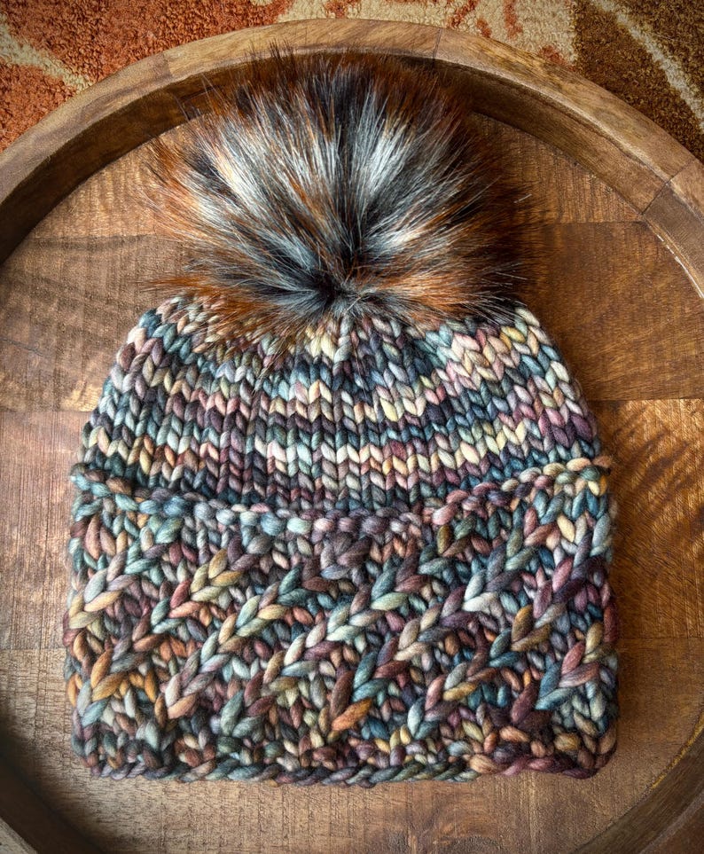 KNIT Pattern for Alpine Twist Beanie | Knitting Pattern PDF Instructions | DIY Written Tutorial | Hat Knitting Pattern | Knit Hat Pattern image 6