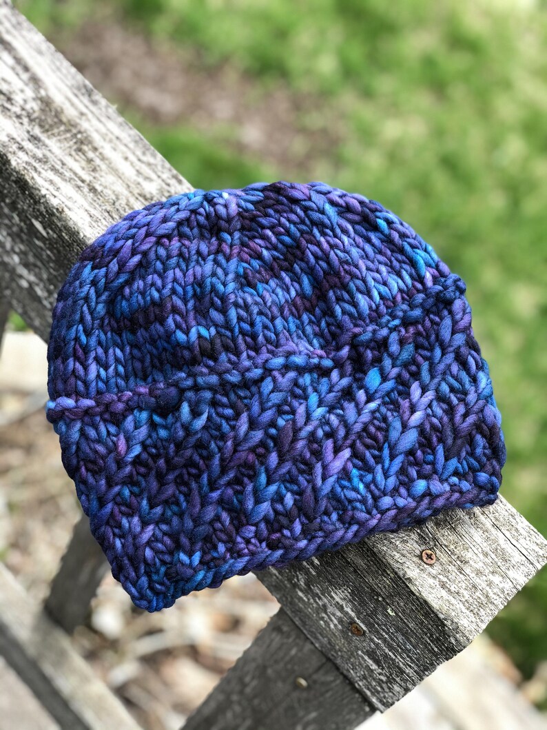 KNIT Pattern for Alpine Twist Beanie | Knitting Pattern PDF Instructions | DIY Written Tutorial | Hat Knitting Pattern | Knit Hat Pattern image 9