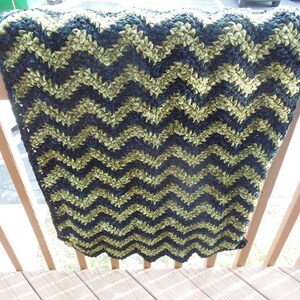 Crochet Pattern for Chunky Chevron Car Seat Canopy Cover Crochet Baby Car Seat Cover Pattern Baby Blanket Crocheting Pattern image 7