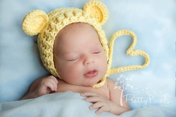 Crochet Bonnet with Ear Holes for Animal Dolls · Match Baby with