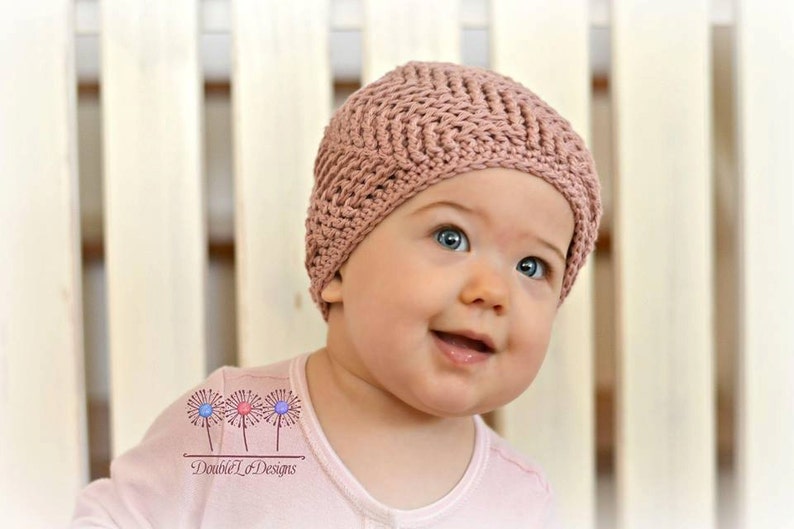 - Welcome to sell finished items Crochet Pattern for Spiral Herringbone Beanie Hat baby to large adult 7 sizes