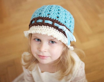 Crochet Pattern for Katrina Cloche Hat Sizes Crochet Hat