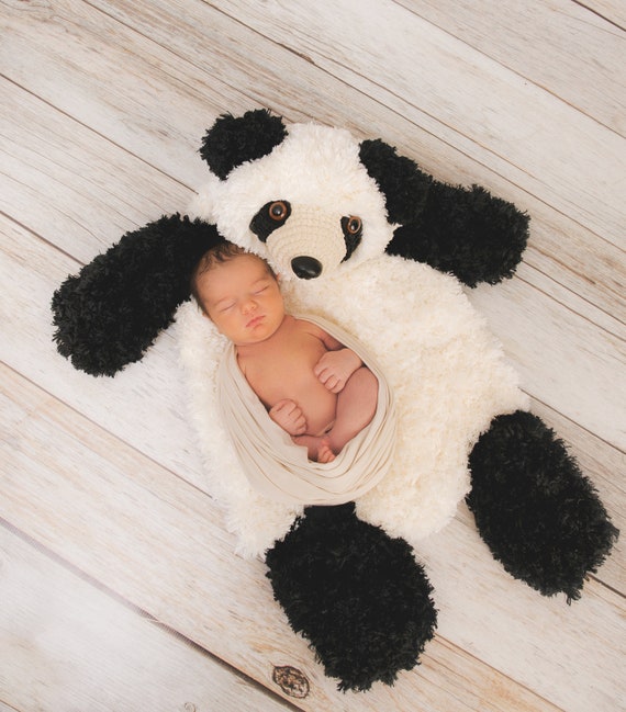 faux bear skin rug for nursery