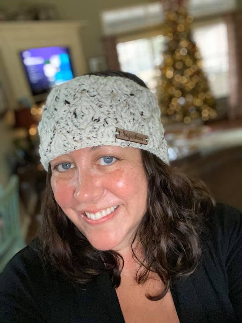 3 Sizes - Welcome to sell finished items Crochet Pattern for Paragon Ear Warmer Child to Large Adult