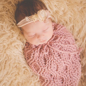 Crochet Pattern for Making Waves Baby Cocoon or Swaddle Sack (hat pattern NOT included) | Crochet Baby Pattern | Baby Cocoon Crochet Pattern