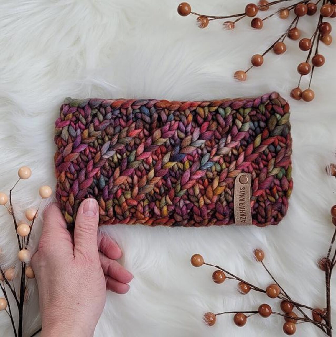 KNIT Pattern for Convoluted Headband | Knitting Pattern PDF ...