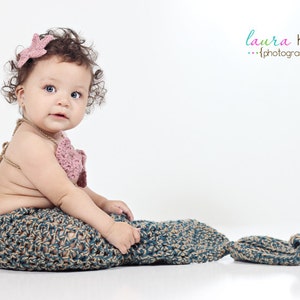 Crochet Pattern for Mermaid Tail Photography Prop - Baby to Adult | DIY Tutorial | Photo Prop Crocheting Pattern | Crochet Mermaid Tail