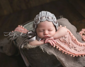 Crochet Baby Bonnet Etsy