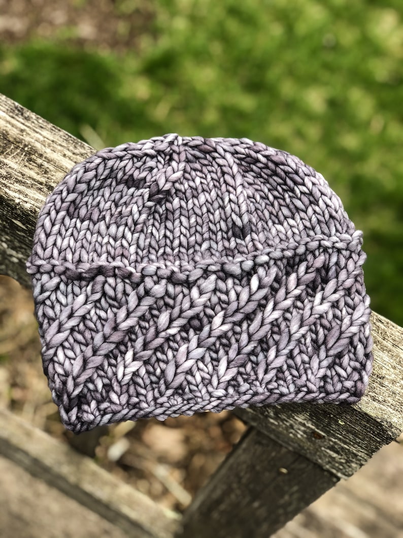 KNIT Pattern for Alpine Twist Beanie | Knitting Pattern PDF Instructions | DIY Written Tutorial | Hat Knitting Pattern | Knit Hat Pattern image 10