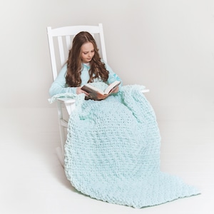 Crochet Pattern for Zig Zag Weave Blanket Any Size DIY - Etsy