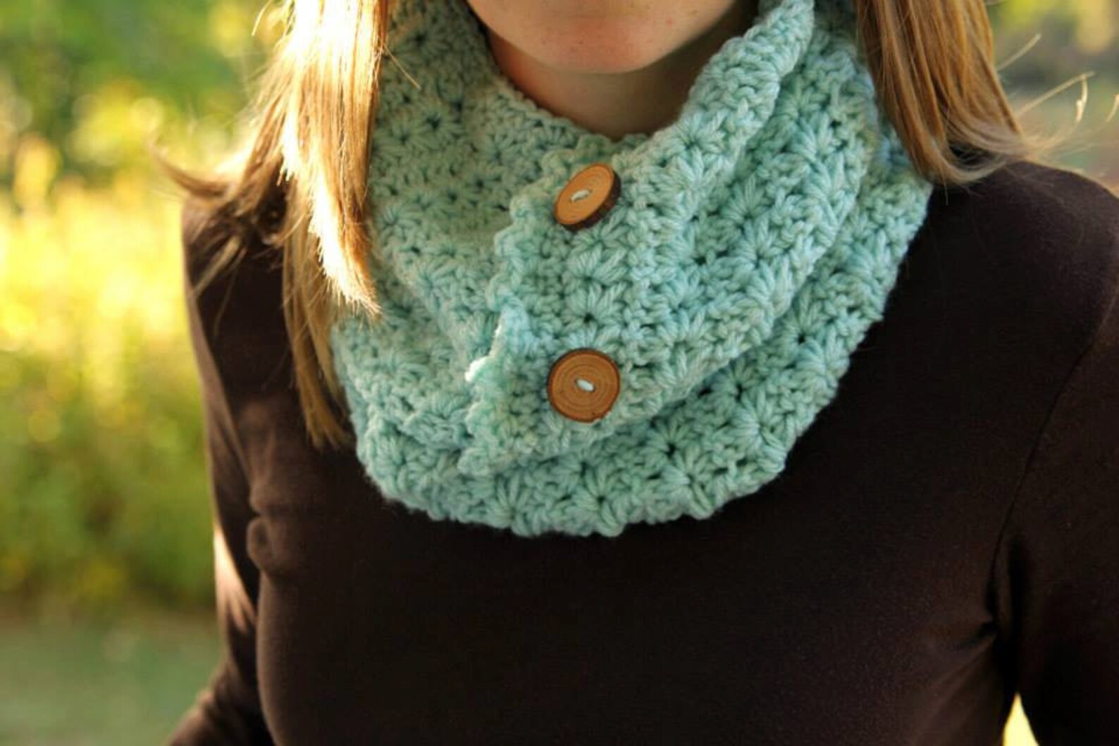 Crochet Pattern for Star Stitch Infinity Scarf or Cowl | Any Size ...
