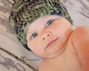 Crochet Pattern for Basket Weave Beanie Hat | 8 sizes | Crochet Hat Pattern | DIY Tutorial | Hat Crocheting Pattern