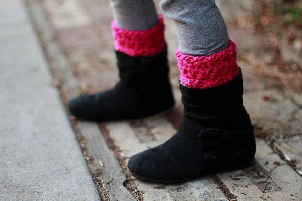 Crochet Pattern for Star Stitch Boot Cuffs | Any Size | Crochet Boot ...